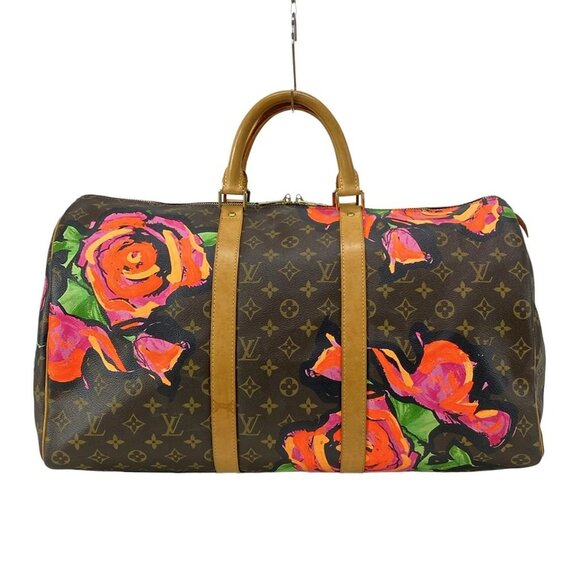 Auth LOUIS VUITTON Keepall 50 M48605 Monogram Rose - MB4028 Boston Bag - Picture 1 of 16